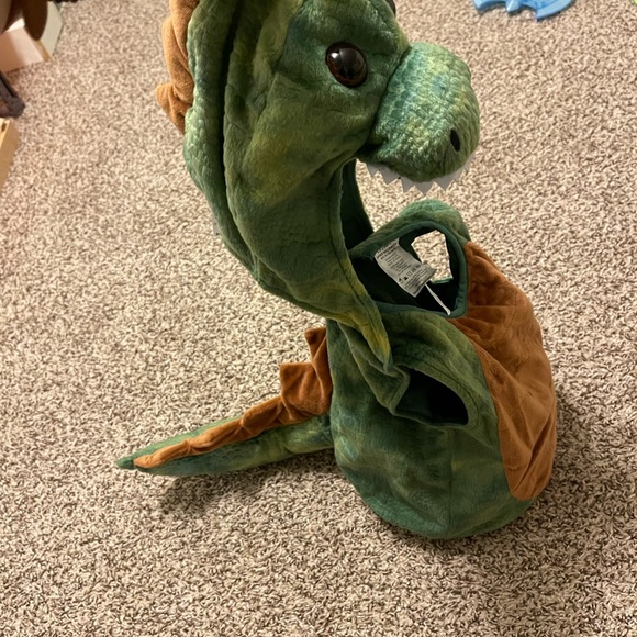 Spirit Green and Brown Dinosaur Costume for Kids - Picture 4 of 4
